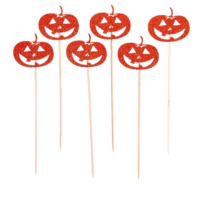 Топпер «Тыква», набор 6 шт Топпер «Тыква», набор 6 шт