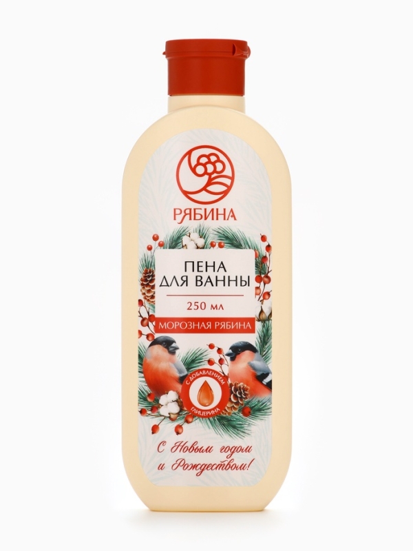Ural Lab Рябина Пена для ванны, 250 мл, морозная рябина