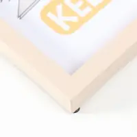 Фоторамка пластик 21х30 см 3 серия, бежевый