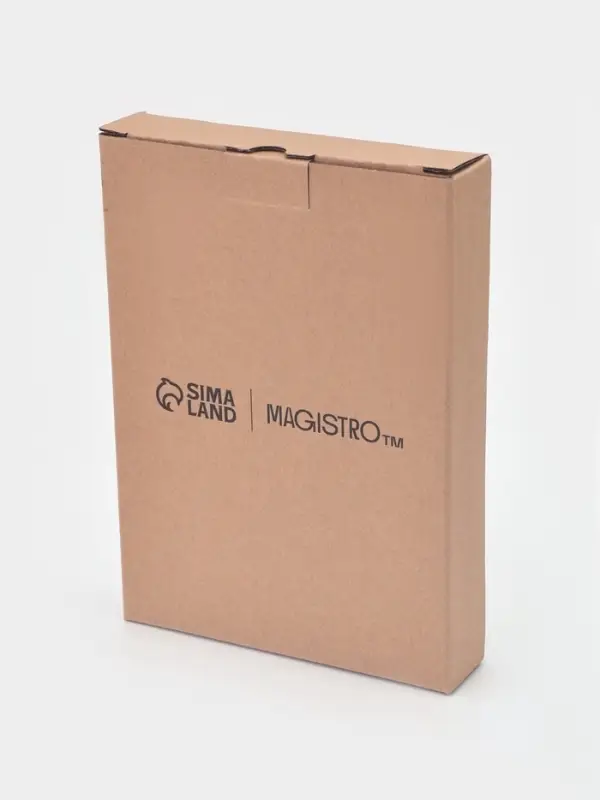 Блюдо для подачи Magistro &laquo;Сковорода-гриль&raquo;, 23&times;16&times;3 см, жаропрочная керамика, белое