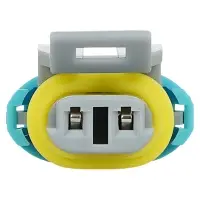 Разъём 2 pin с проводами для датчика пол. коленвала, компрессора кондиц. Лада