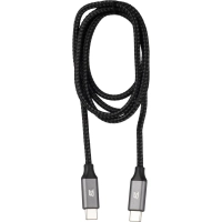 Кабель 100W, 5A, 1м, Type-C to Type-C, for MacBook, черный BT-JCBL-008/U178