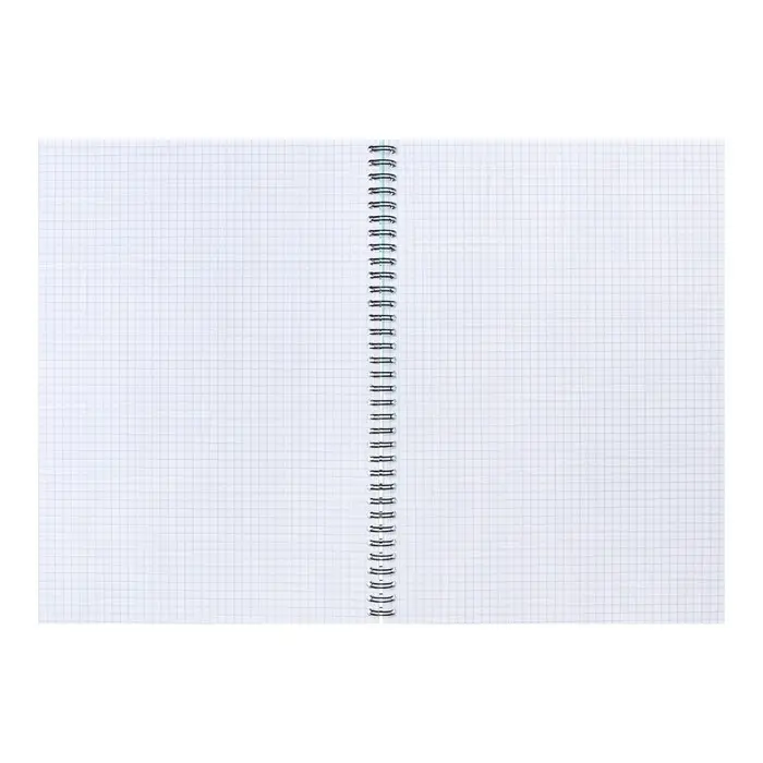 Тетрадь на спирали ErichKrause. Pastel А4, 80 листов, в клетку, пластиковая обложка, блок офсет, МИКС