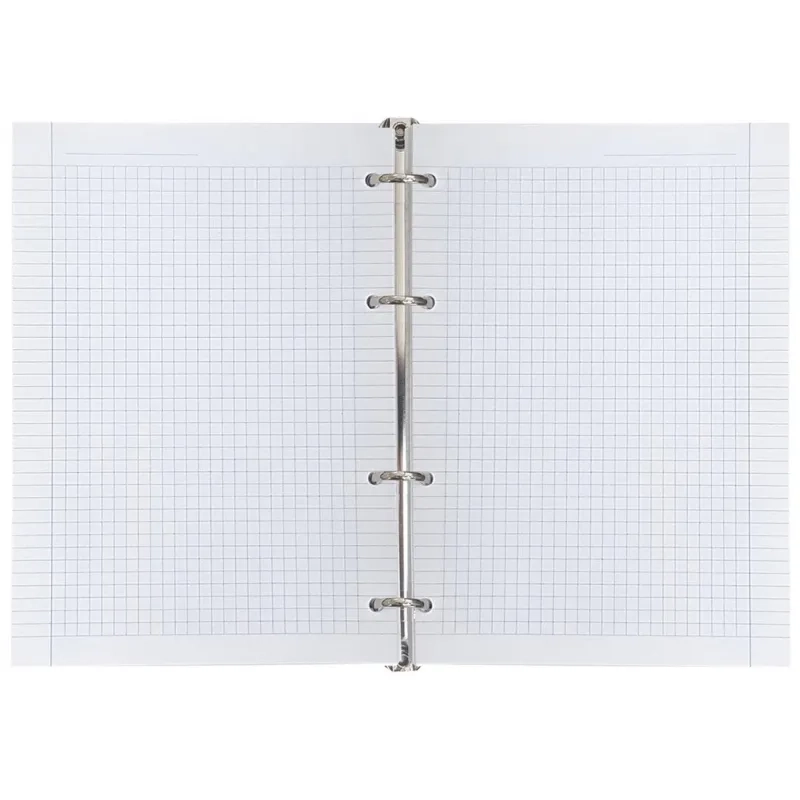 Тетрадь общая А5 120л.клет,кольца,обл.пластик,Infolio Study,Camomiles,N3396