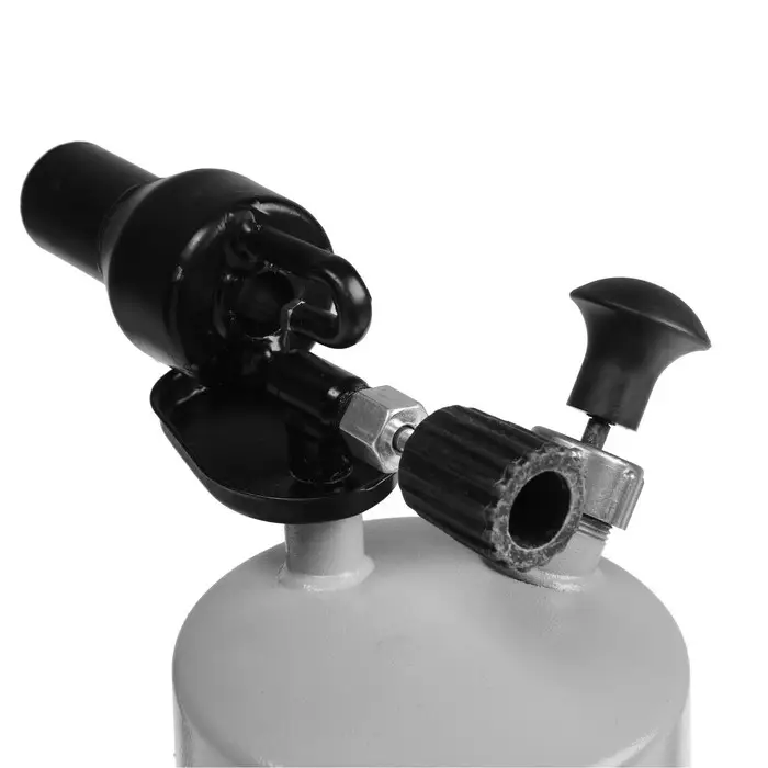 Лампа паяльная ТУНДРА, форсунка высокого давления, расход <1.2 л/ч, АИ 92-95, объем 1.5 л