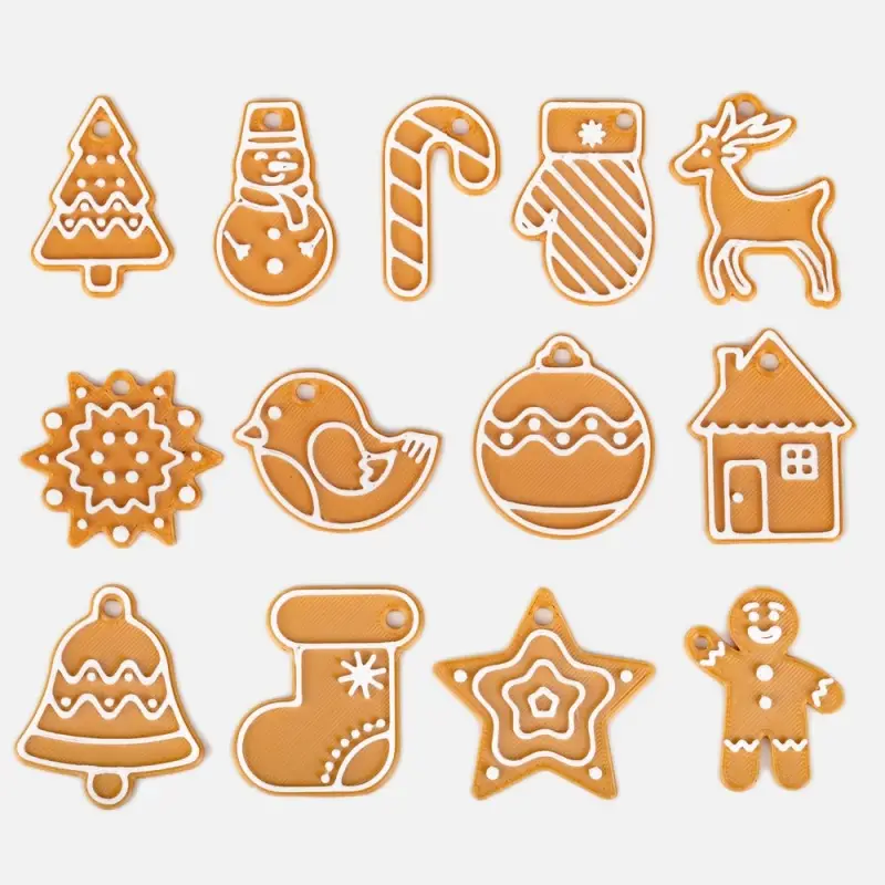 Мини-подвеска «Пряник», колокольчик