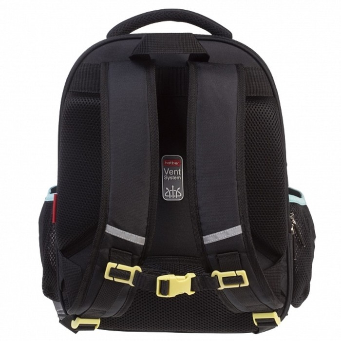 Рюкзак каркасный 38 х 29 х 18 см, Hatber Ergonomic Plus, Start game, чёрный NRk_85048 Рюкзак каркасный 38 х 29 х 18 см, Hatber Ergonomic Plus, Start game, чёрный NRk_85048