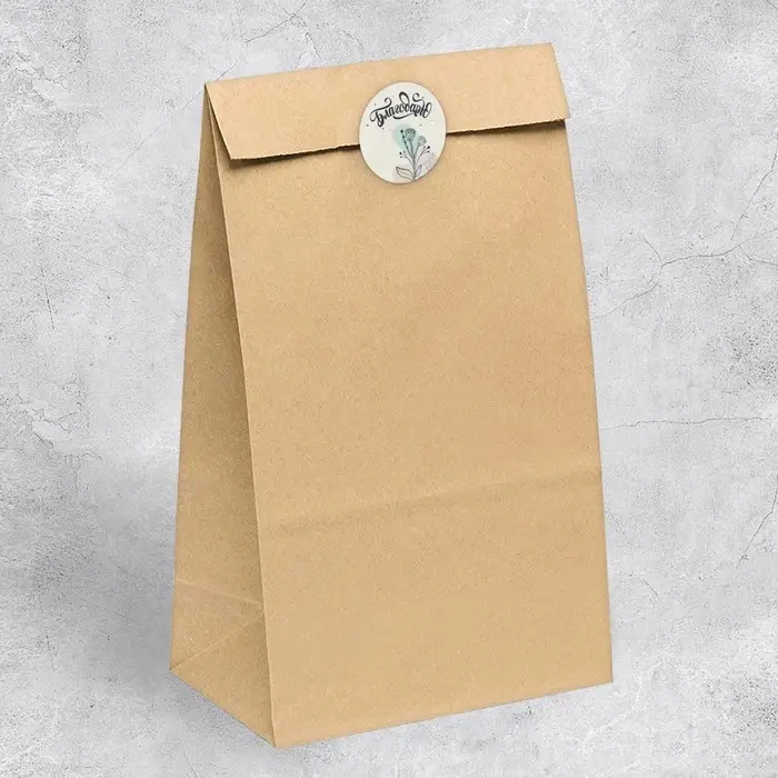 Наклейки для бизнеса и подарков «Благодарю», 50 шт, 4 х 4 см