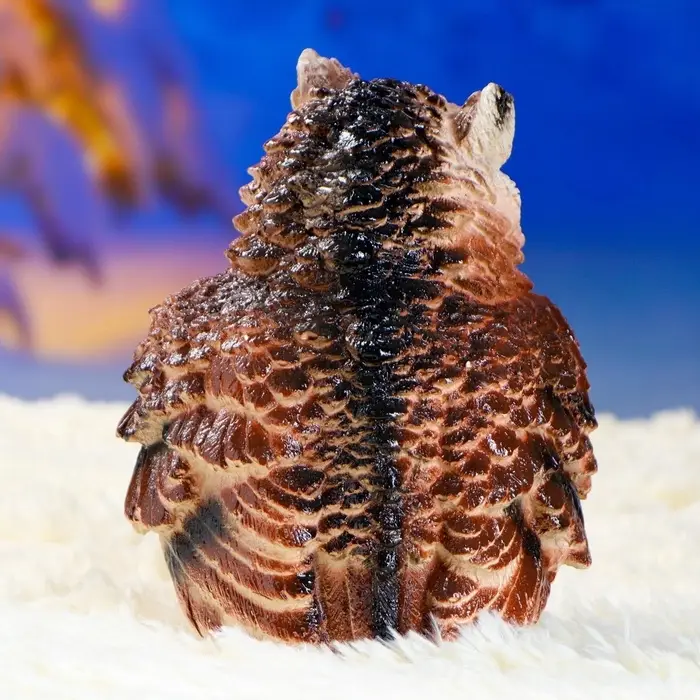 Садовая фигура из гипса &laquo;Филин&raquo;, 19&times;12&times;15 см