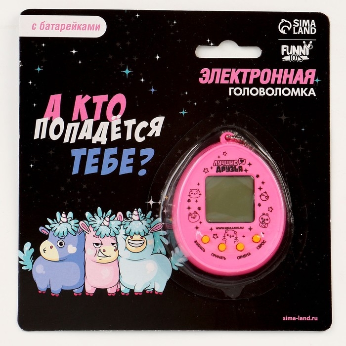 Электронная игра «Единорожки»,168 персонажей, на блистере Электронная игра «Единорожки»,168 персонажей, на блистере