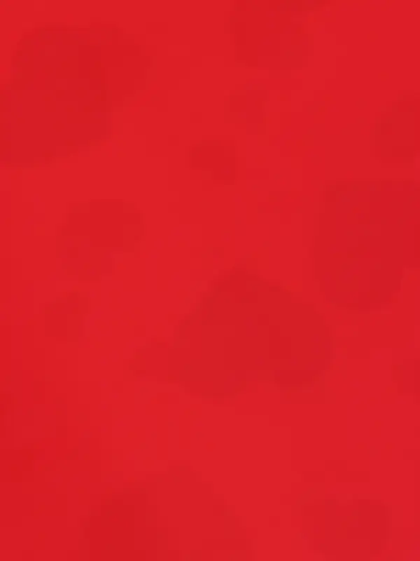 Пленка для цветов, "Сердца на белом", красная, 57х57 см