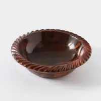 Чаша &laquo;Тарталетка&raquo;, 18&times;18&times;5 см, дерево шишам