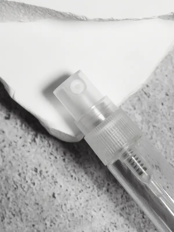 Флакон стеклянный для парфюма, с распылителем, 3 мл, прозрачный Флакон стеклянный для парфюма, с распылителем, 3 мл, прозрачный