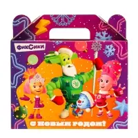 Подарок в картонной упаковке &laquo;Фиксики, b34&raquo; 900 гр