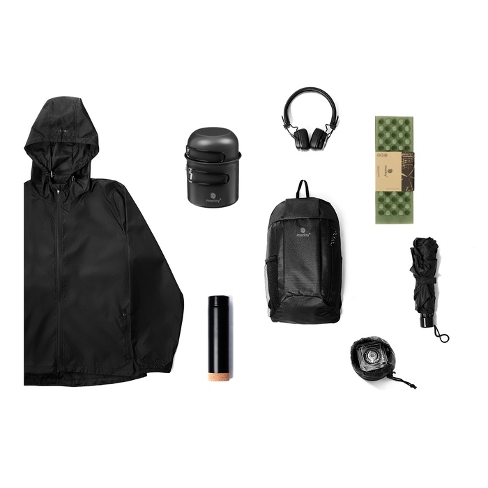 Рюкзак туристический Maclay, 10 литров, черный