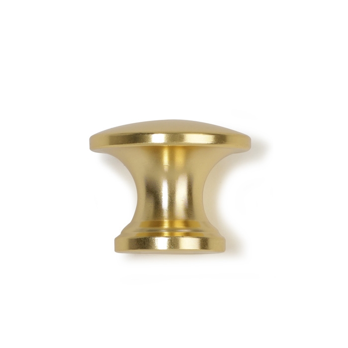 Ручка кнопка CAPPIO RK148, d=24 мм, цвет сатиновое золото Ручка кнопка CAPPIO RK148, d=24 мм, цвет сатиновое золото