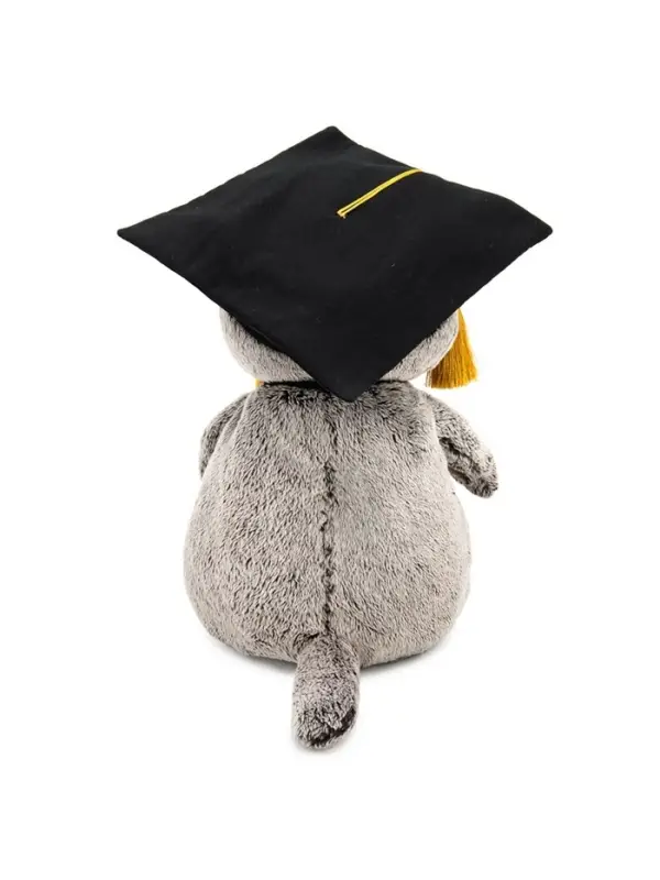 Мягкая игрушка &laquo;Кот Басик&raquo; 25 см, в академической шапочке МИКС