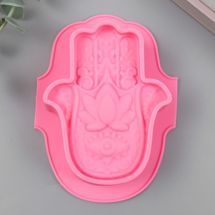 Молд силикон Молд силикон "Рука Фатимы" 11х8,5х3,5 см