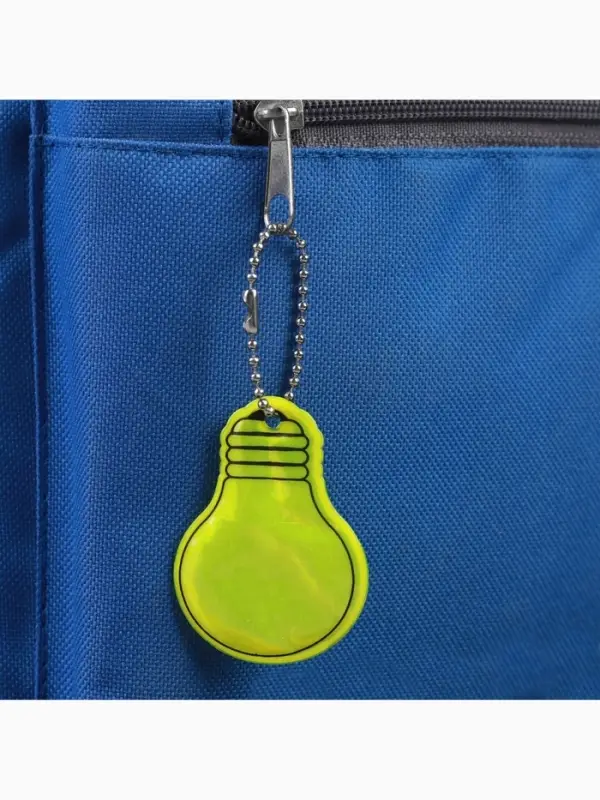 Светоотражающий элемент &laquo;Лампочка&raquo;, двусторонний, 5.5&times;4 см, МИКС