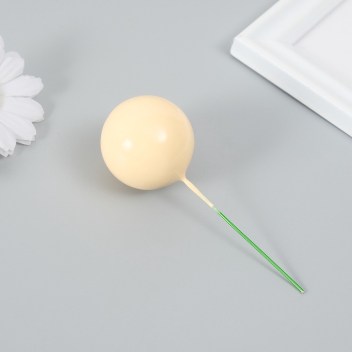 Декор для творчества Декор для творчества "Шарики жёлтые" d=2; 3; 3,5 и 4 см набор 20 шт