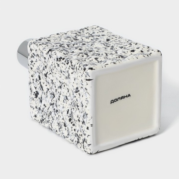 Дозатор для жидкого мыла Доляна «Гранит», 360 мл, цвет белый Дозатор для жидкого мыла Доляна «Гранит», 360 мл, цвет белый