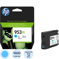 Картридж струйный HP 953XL F6U16AE гол. пов.емк. OJ Pro 8210/8720