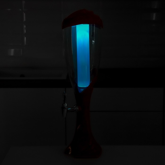 Башня пивная «Вавилон», 3 л, цвет красный Башня пивная «Вавилон», 3 л, цвет красный