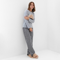 Пижама женская KAFTAN Happy together размер 40-42