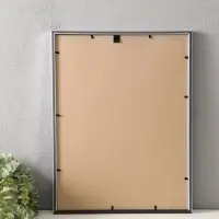 Фоторамка для фото 30х40 см, с паспарту 21х30 см, Vivo, серебро