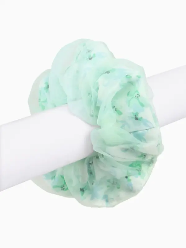 Резинка для волос «Цветы» зеленая, Винкс Резинка для волос «Цветы» зеленая, Винкс