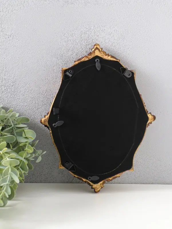 Фоторамка полистоун 11х16 см "Графиня" золото 2,5х18х13 см