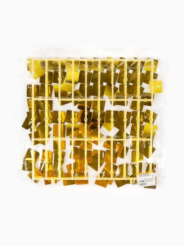 Панель с пайетками для фотозоны 30&times;30 см золотая