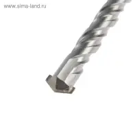 Бур по бетону ТУНДРА, двойная спираль, SDS-plus, 24&times;410 мм
