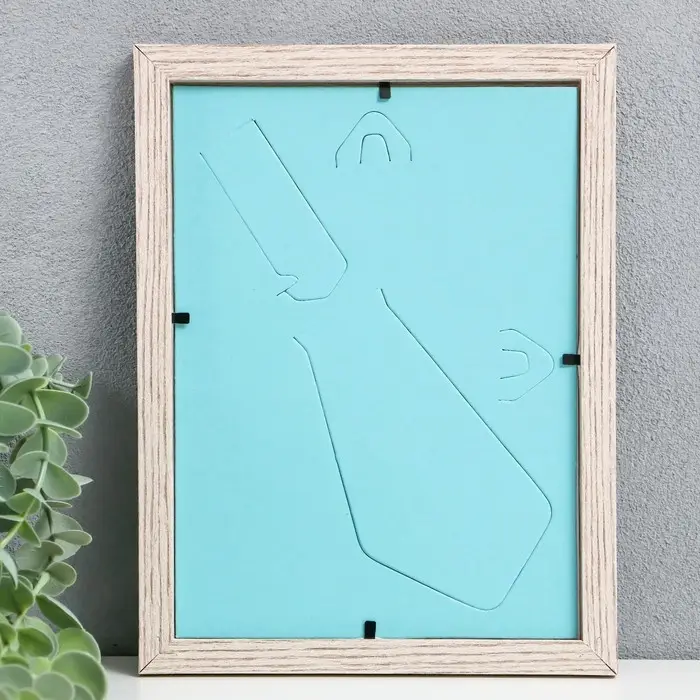 Фоторамка МДФ 15х21 см, №6, шир.17 мм, Капучино (пластиковый экран) Фоторамка МДФ 15х21 см, №6, шир.17 мм, Капучино (пластиковый экран)