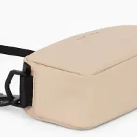 Сумка женская кросс-боди TEXTURA на молнии, 19&times;6&times;10.5 см, бежевая