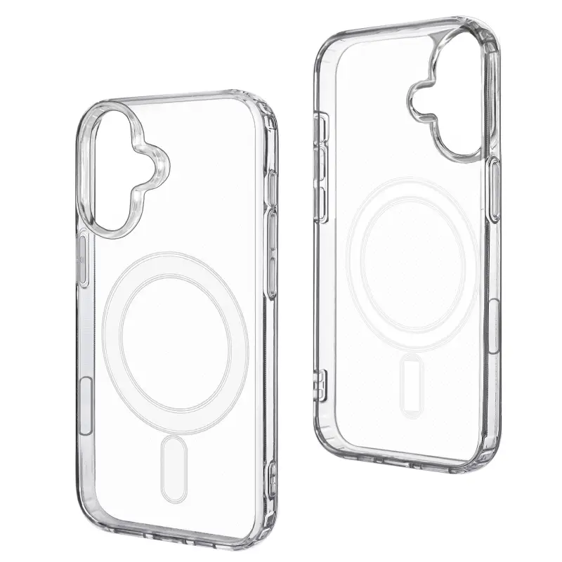 Чехол iPh 16 Plus (6.7) Clear Case (MagSafe) в пакетике Чехол iPh 16 Plus (6.7) Clear Case (MagSafe) в пакетике