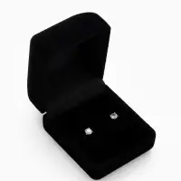 Футляр под серьги, кольцо &laquo;Традиции&raquo;, бархатный, 4.5&times;5 см, чёрный