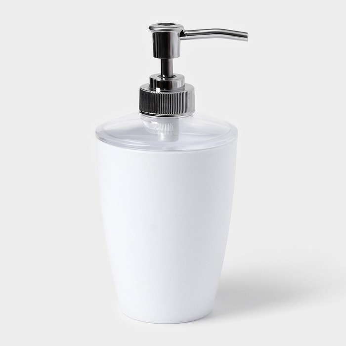 Набор для ванной «Эталон», 4 предмета: дозатор для мыла, мыльница, 2 стакана, 24×8×17 см, цвет белый Набор для ванной «Эталон», 4 предмета: дозатор для мыла, мыльница, 2 стакана, 24×8×17 см, цвет белый