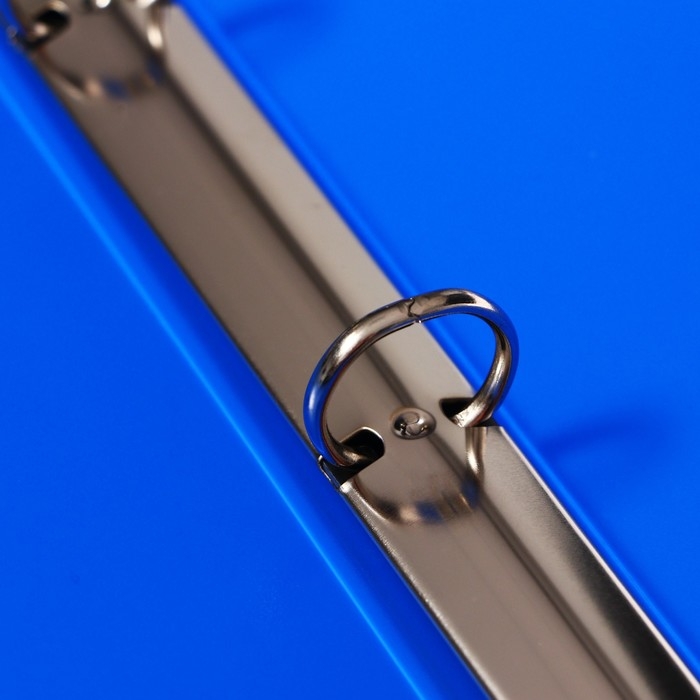 Папка на 4 кольцах А3, Calligrata  Папка на 4 кольцах А3, Calligrata "Standard" 27мм, 800 мкм, вертикальная, синяя