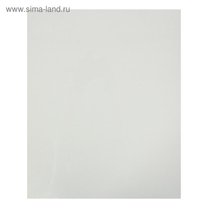 Холст на картоне 40 х 50 см, хлопок 100%, акриловый грунт, мелкозернистый, "Студия"