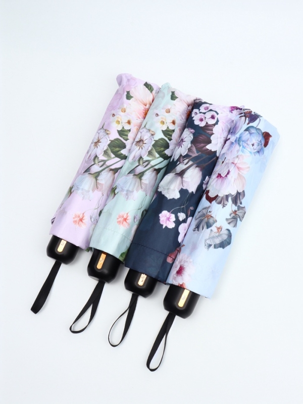 Зонт механический «Пионы», эпонж, 4 сложения, 10 спиц, R = 53/60 см, D = 120 см, цвет МИКС Зонт механический «Пионы», эпонж, 4 сложения, 10 спиц, R = 53/60 см, D = 120 см, цвет МИКС