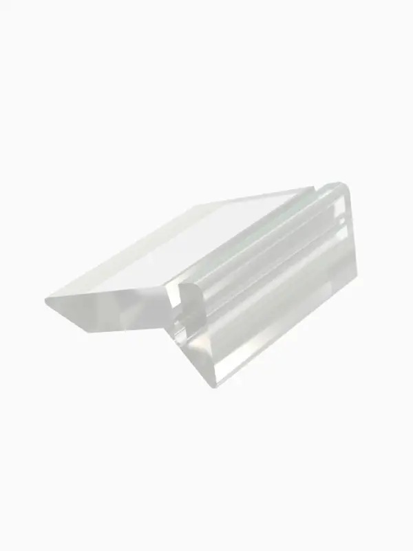 Ценникодержатель под углом 75 градусов, 2.5&times;2&times;1 см