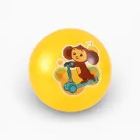 Мяч детский 22 см, 60 г, Чебурашка, МИКС