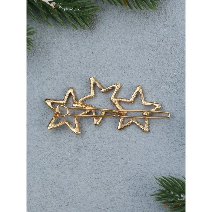 Заколка для волос «С Новым годом», 6,5 х 11 см