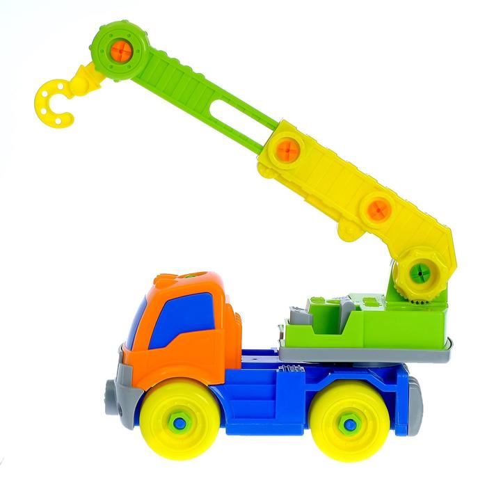 Конструктор для малышей «Кран», 36 деталей Конструктор для малышей «Кран», 36 деталей
