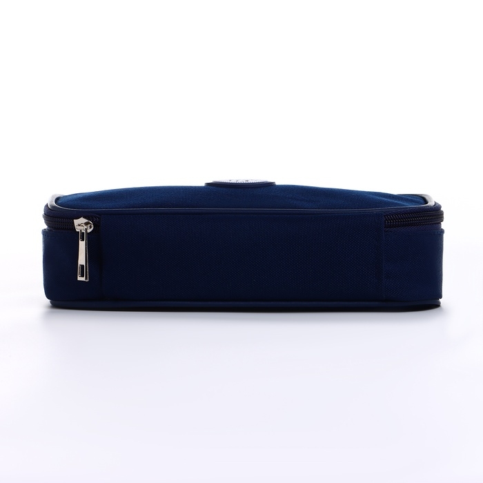 Косметичка на молнии, цвет синий Косметичка на молнии, цвет синий