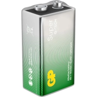 Батарейка GP Super эконом упак 9V/6LR61/Крона алкалин 1шт/уп, 1604A-5S1