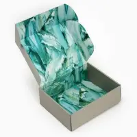 Коробки подарочные двухсторонние складные, набор 3 шт., 27&times;21&times;9 см