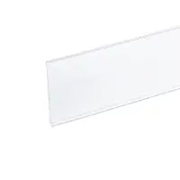 Ценникодержатель полочный самоклеящийся, DBR=39, 1000 мм, белый