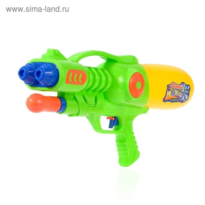 Водный пистолет &laquo;Буря&raquo;, с накачкой, 39 см, цвета МИКС